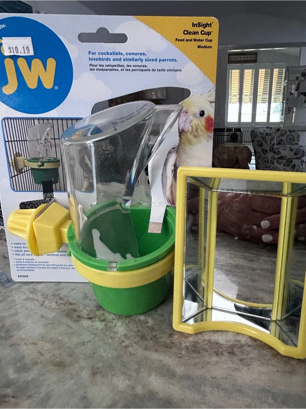 Bird Feeder & Mirror Set JW.